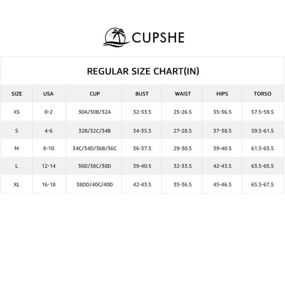 CUPSHE Women's One Piece V Neck Scalloped Mesh Swimsuit ~ Black - Picture 6 of 14